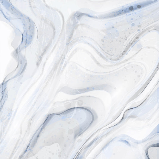 Marble - Grey & Blue - Infusable In Transfer Sheets - Sublimation