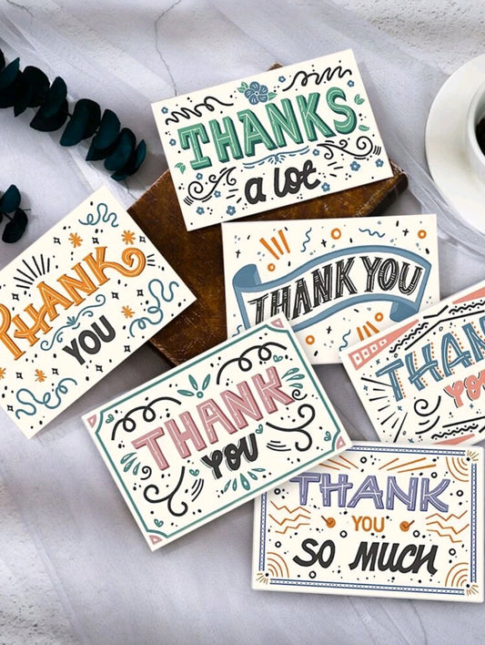 Thank you Cards E (pack of 10)