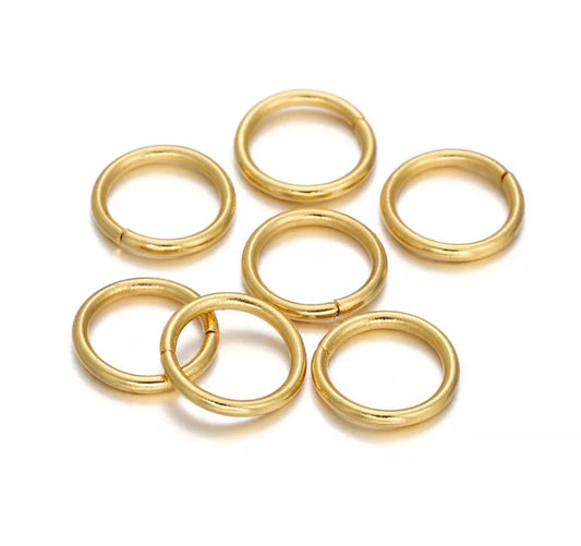 Jump rings - Gold (50 per pack)