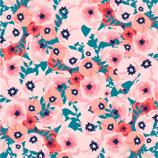 Floral - Infusable In Transfer Sheets - Sublimation