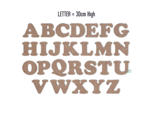 MDF Alphabet Letters - 30cm High