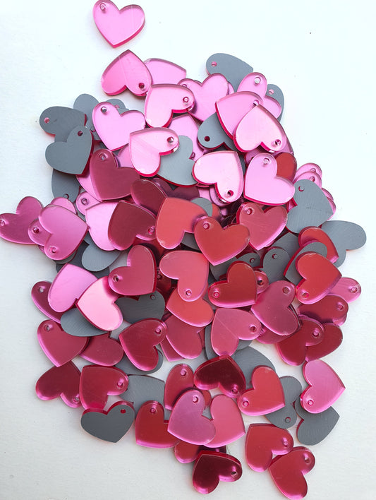 Accessories - Pink Heart (Pack of 20)