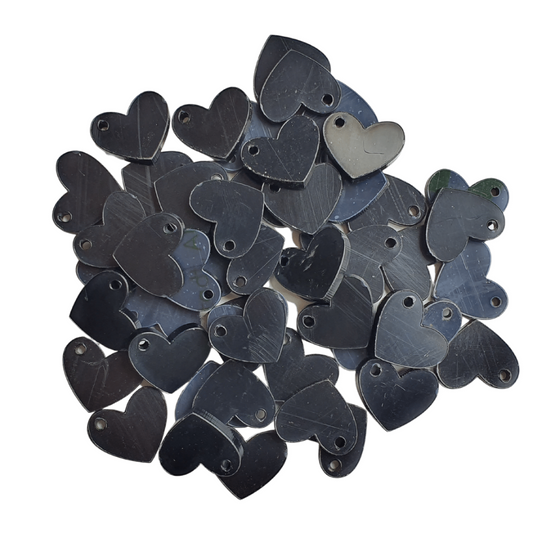 Accessories - Black Heart (Pack of 20)