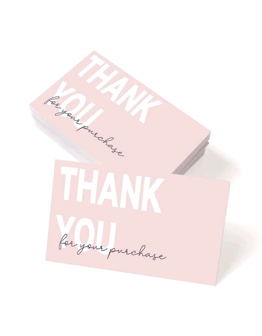 Thank you Cards B (pack of 10)